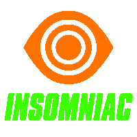 eye insomniac logo Sticker by Insomniac Events