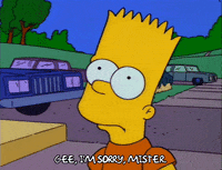 Sad Season 3 GIF by The Simpsons