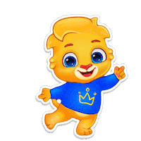 Happy Dance Party Sticker by Lucas and Friends by RV AppStudios