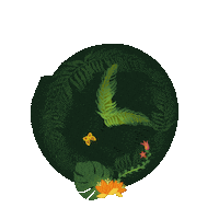 Time Flower Sticker