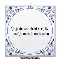Wijsheid Communicatie Sticker by Tegelspreuken.nl