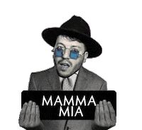mamma mia love Sticker by Gian Nobilee