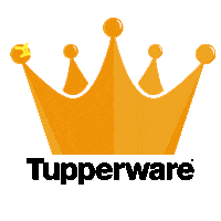 TupperwareTurkey gold crown hat tupperware Sticker