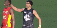 Celebrate Jack Martin GIF by Carlton Football Club
