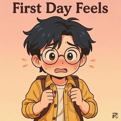 Nervous New Beginning GIF by Persona