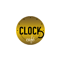 ClockCafeCyprus coffeetime coffeeoclock clockcafe Sticker