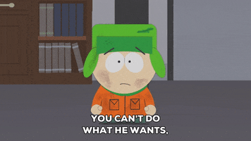 convincing kyle broflovski GIF by South Park 