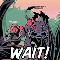 Hold On Running GIF by VeeFriends