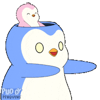 I Love You Couple Sticker by Pudgy Penguins
