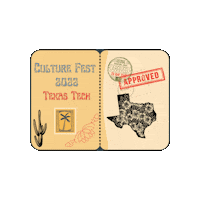 Texas Tech Culture Sticker by Texas Tech International Student Life