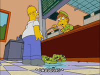 Episode 7 Microphone GIF by The Simpsons