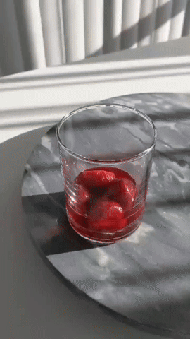 Strawberry Hojicha Latte