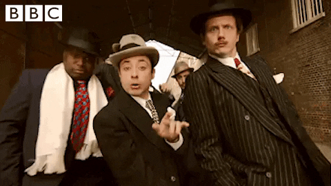horrible histories dancing GIF by CBBC