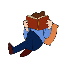 Happy Book Sticker