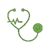 HashtagGesundheit green hashtag gesundheit grun Sticker