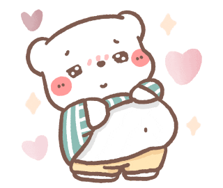 Happy Bear Sticker