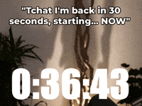 Im Back 30 Seconds GIF