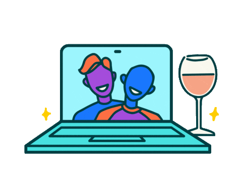 Happy Friends Sticker by Kimpton