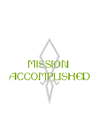 Task Missionaccomplished Sticker by Salanora