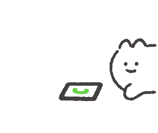 Cat Phone Sticker