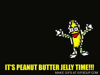 eat peanut butter GIF