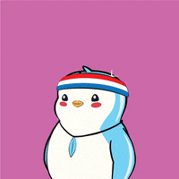 Fun Thank You GIF by Pudgy Penguins