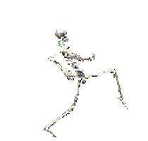 skeleton STICKER