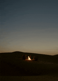 empty quarter desert fire GIF by Head Like an Orange