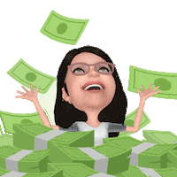 Make It Rain Money Sticker by engaja.tools