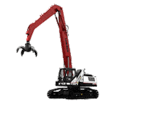 Scrap Material Handling Sticker by Link-Belt Excavators