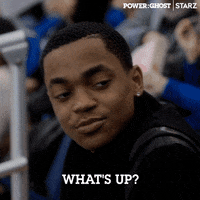 Whats Up Flirting GIF by Power Book II: Ghost