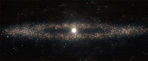 big bang space GIF by Motion Addicts