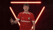 Sc Freiburg Hello GIF by Bundesliga