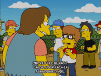 Talking Episode 19 GIF by The Simpsons