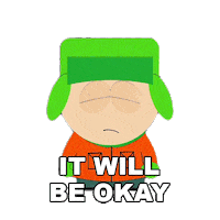 It Will Be Okay Kyle Broflovski Sticker by South Park