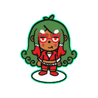 Happy Girl Sticker