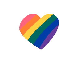 Rainbow Love Sticker by eathappy