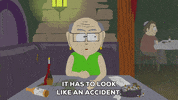 nervous beer GIF by South Park 