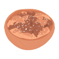 Korean Food Tll Sticker