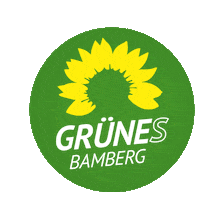 gruenes_bamberg logo herz herzen gruene Sticker
