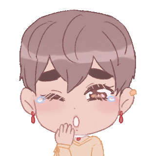 Sleepy Yawn Sticker