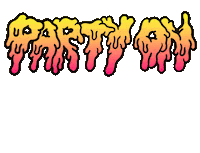 Party Parties Sticker by Russell Taysom