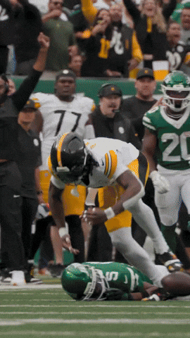 Excited Celebration GIF by Pittsburgh Steelers