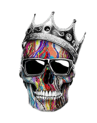 skull gk2018 Sticker by Grafikonstruct