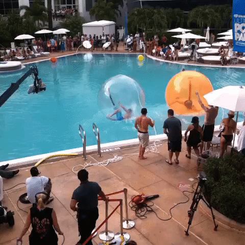 ultimatepoolparty GIF by iHeartRadio