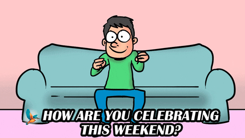 celebration chilling GIF by KingfisherWorld