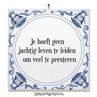 Humor Focus Sticker by Tegelspreuken.nl