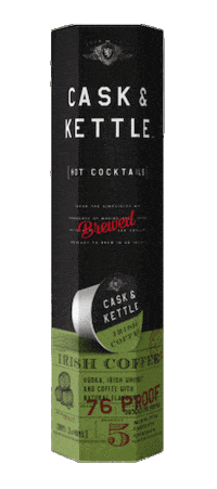 CaskandKettle whiskey keurig irish coffee hot cocktails Sticker