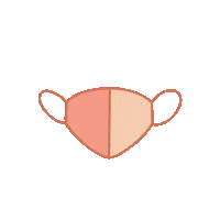 Pink Mask Sticker