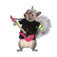 Rock Out Party Animals Sticker by chris timmons